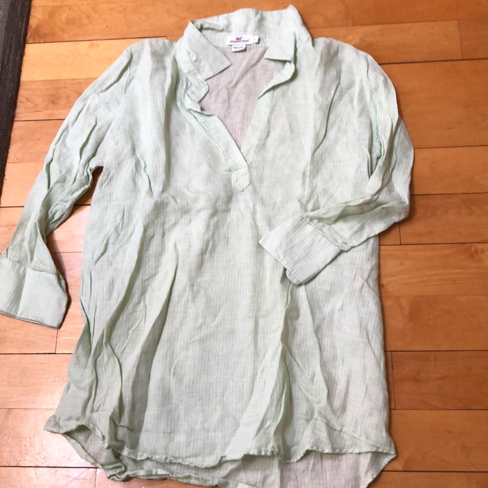 Vineyard Vines striped tunic